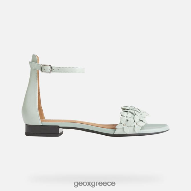 4DBLR0571 μέντα Geox wistrey σανδαλό γυναίκα