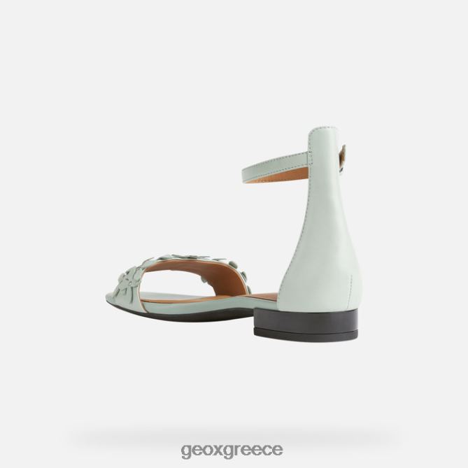 4DBLR0571 μέντα Geox wistrey σανδαλό γυναίκα