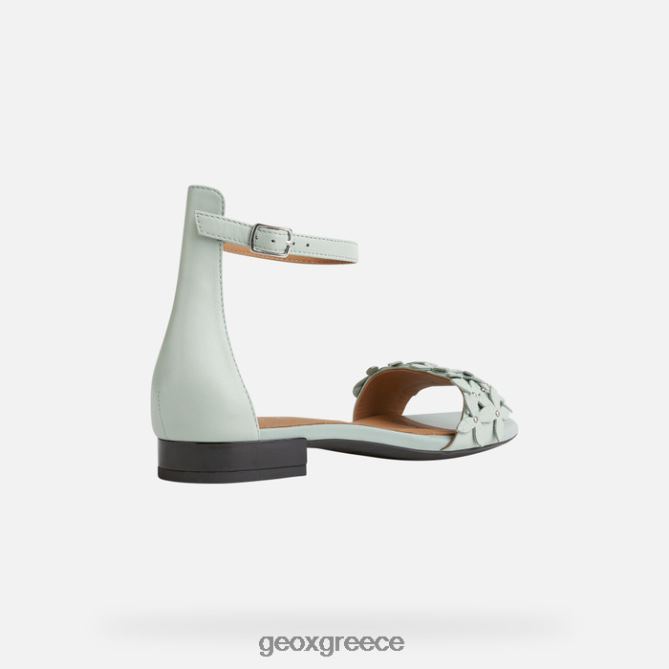 4DBLR0571 μέντα Geox wistrey σανδαλό γυναίκα