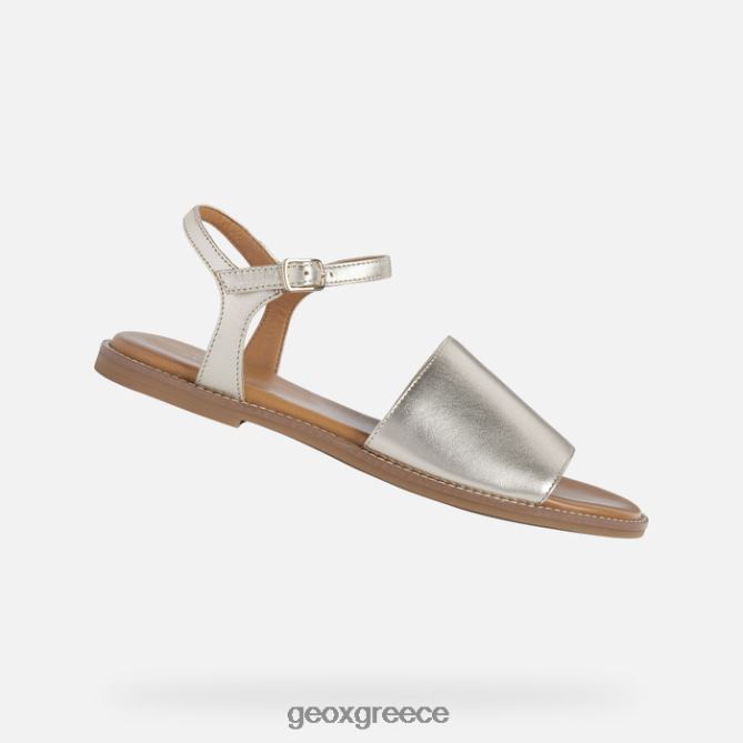 4DBLR0578 ανοιχτό χρυσό Geox καρφωτή γυναίκα