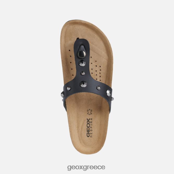 4DBLR0602 μαύρος Geox brionia υψηλή γυναίκα