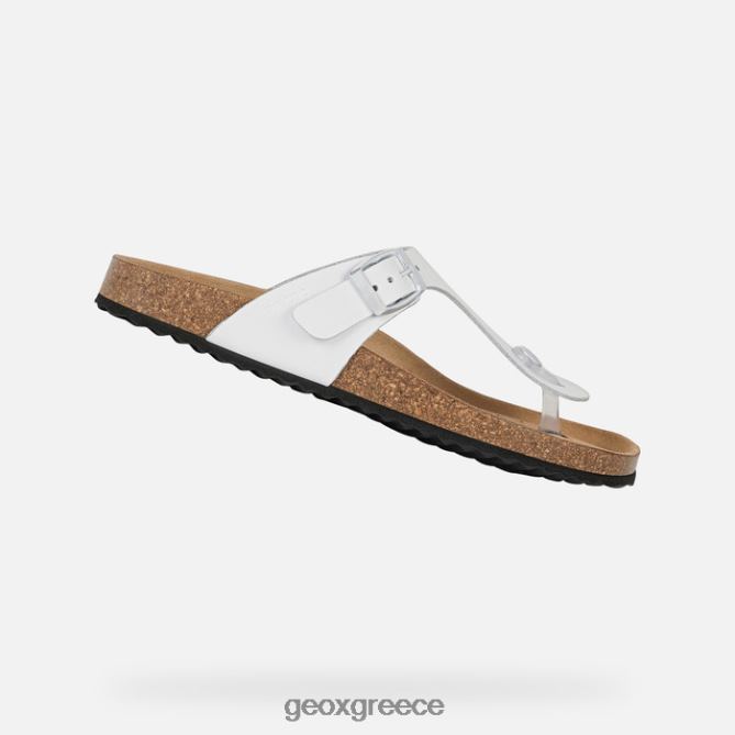 4DBLR0610 άσπρο Geox γυναίκα Brionia