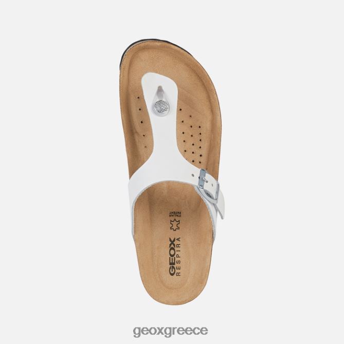 4DBLR0610 άσπρο Geox γυναίκα Brionia