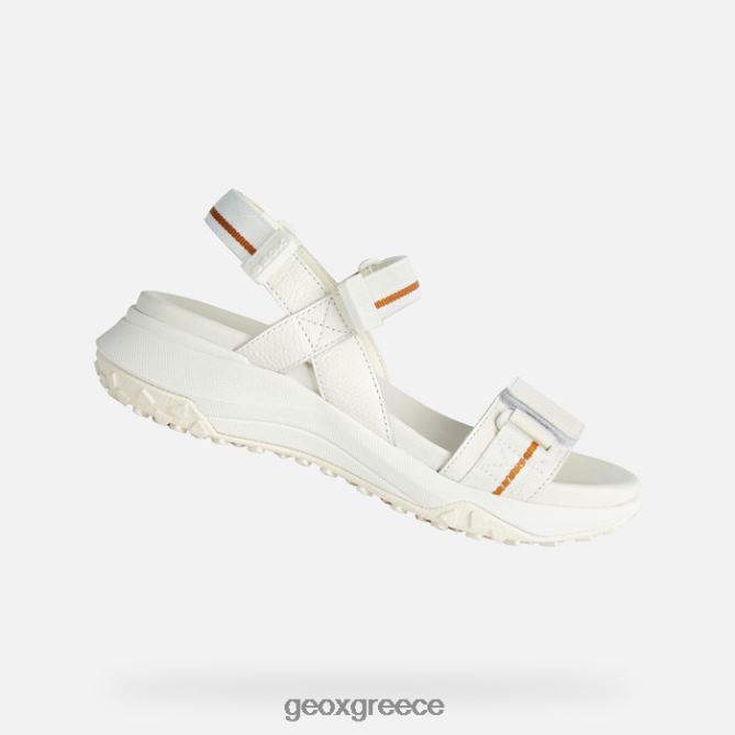 4DBLR076 άσπρο Geox Σοράπις λαβή γυναίκα