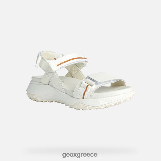 4DBLR076 άσπρο Geox Σοράπις λαβή γυναίκα