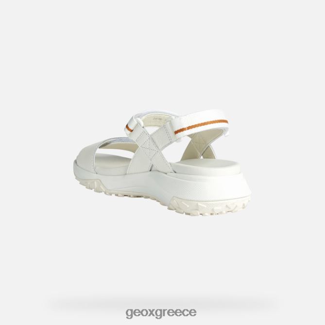 4DBLR076 άσπρο Geox Σοράπις λαβή γυναίκα