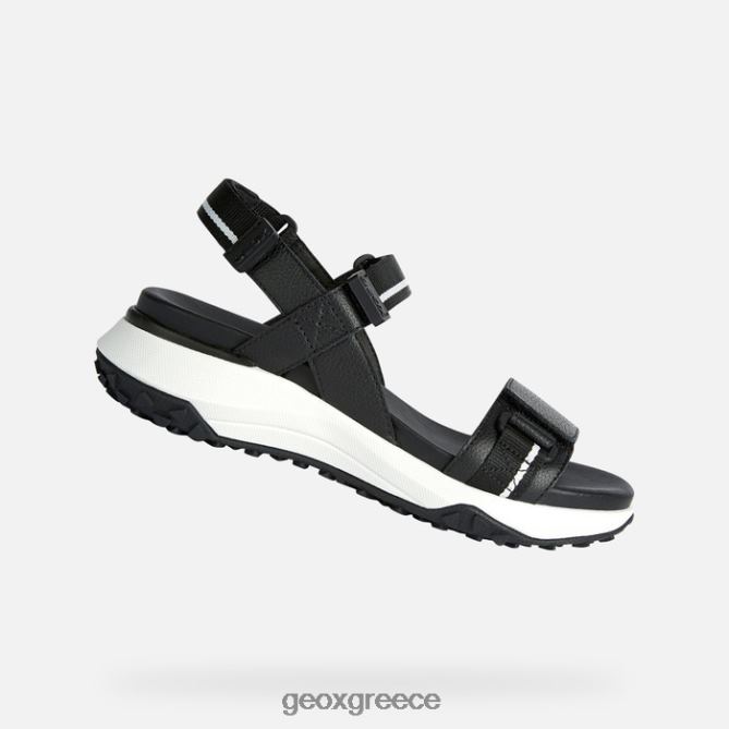 4DBLR077 μαύρος Geox Σοράπις λαβή γυναίκα