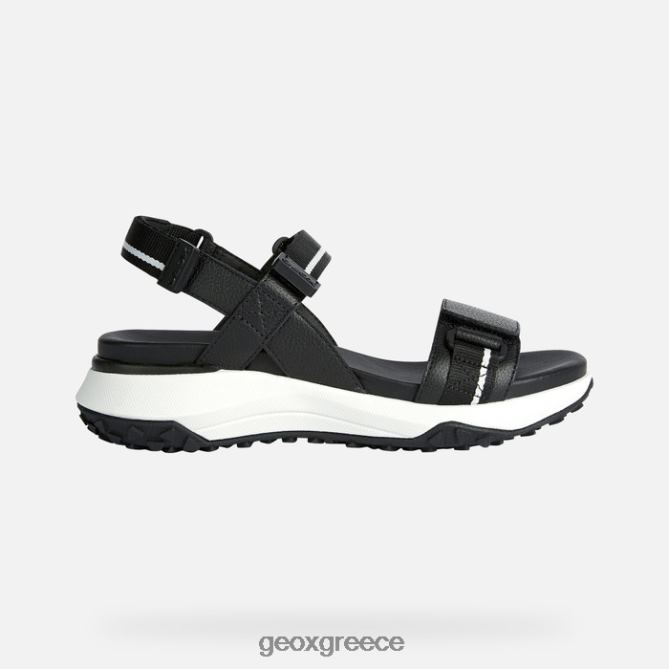4DBLR077 μαύρος Geox Σοράπις λαβή γυναίκα