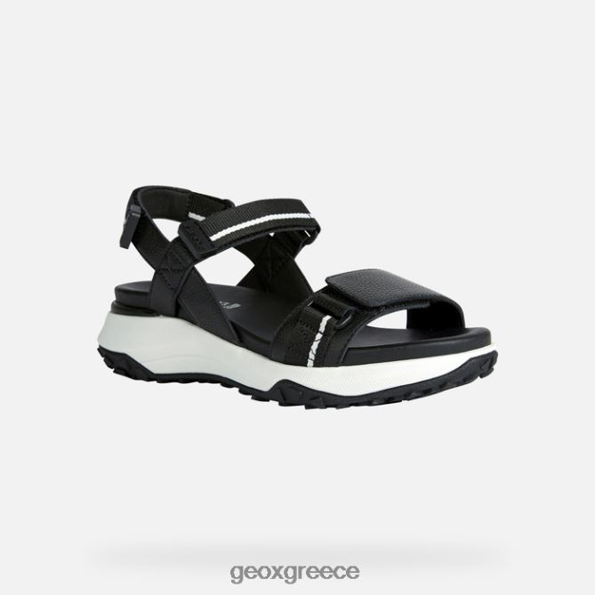 4DBLR077 μαύρος Geox Σοράπις λαβή γυναίκα