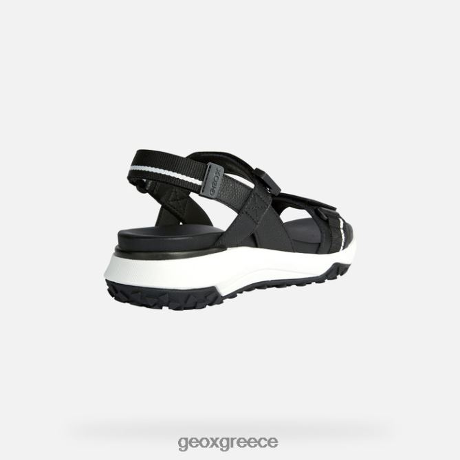 4DBLR077 μαύρος Geox Σοράπις λαβή γυναίκα