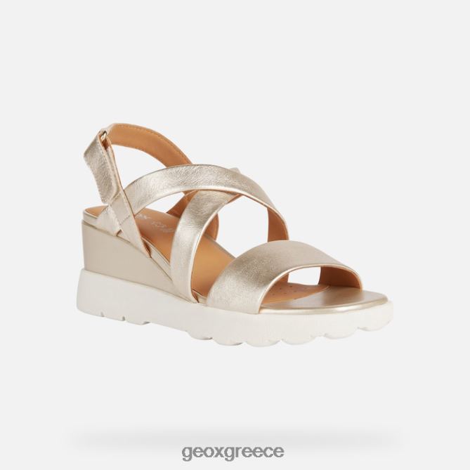 4DBLR087 ανοιχτό χρυσό Geox spherica ec6 γυναίκα