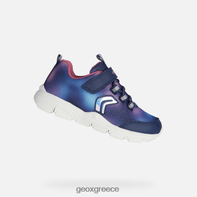 4DBLR01001 ναυτικό/φούξια Geox νέο κορίτσι ροπής