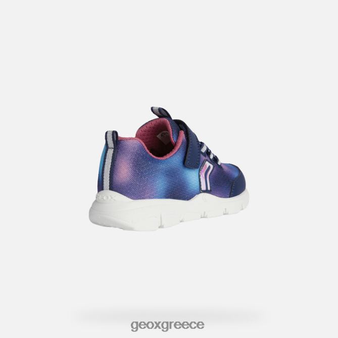 4DBLR01001 ναυτικό/φούξια Geox νέο κορίτσι ροπής