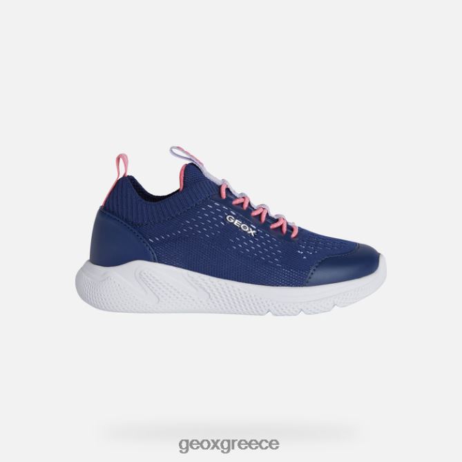 4DBLR01056 ναυτικό/φούξια Geox sprintye junior