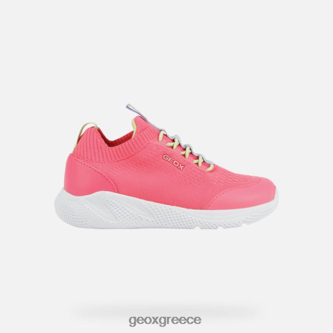 4DBLR01057 φλούο φούξια Geox sprintye junior