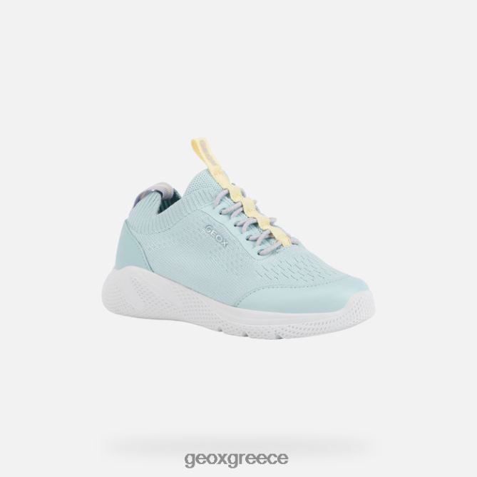 4DBLR01060 πράσινο της θάλασσας/lt κίτρινο Geox sprintye junior