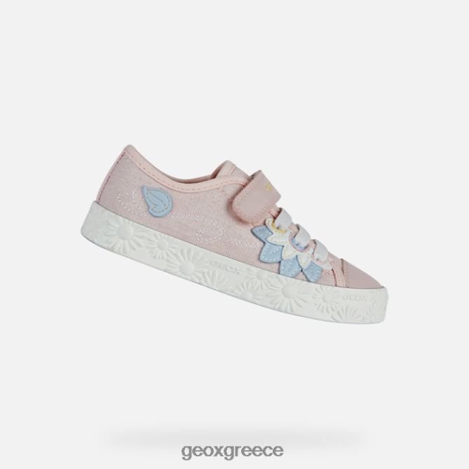 4DBLR01086 ελαφρύ τριαντάφυλλο/κρύσταλλο Geox ciak κορίτσι