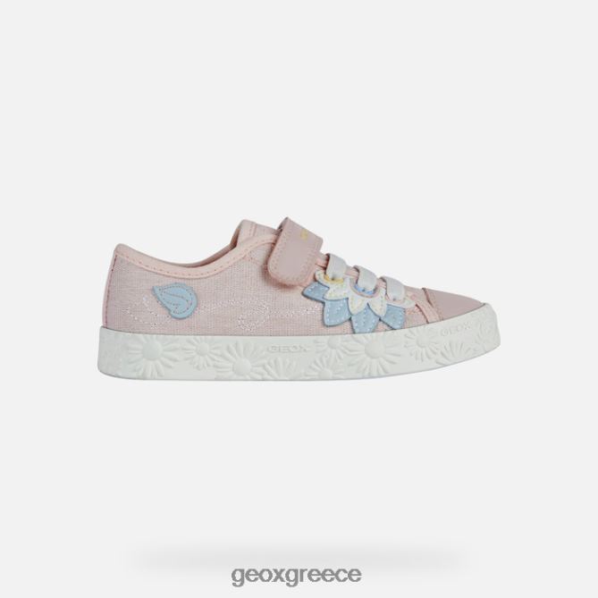 4DBLR01086 ελαφρύ τριαντάφυλλο/κρύσταλλο Geox ciak κορίτσι