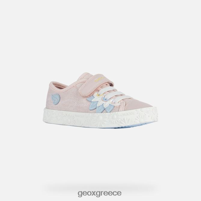 4DBLR01086 ελαφρύ τριαντάφυλλο/κρύσταλλο Geox ciak κορίτσι