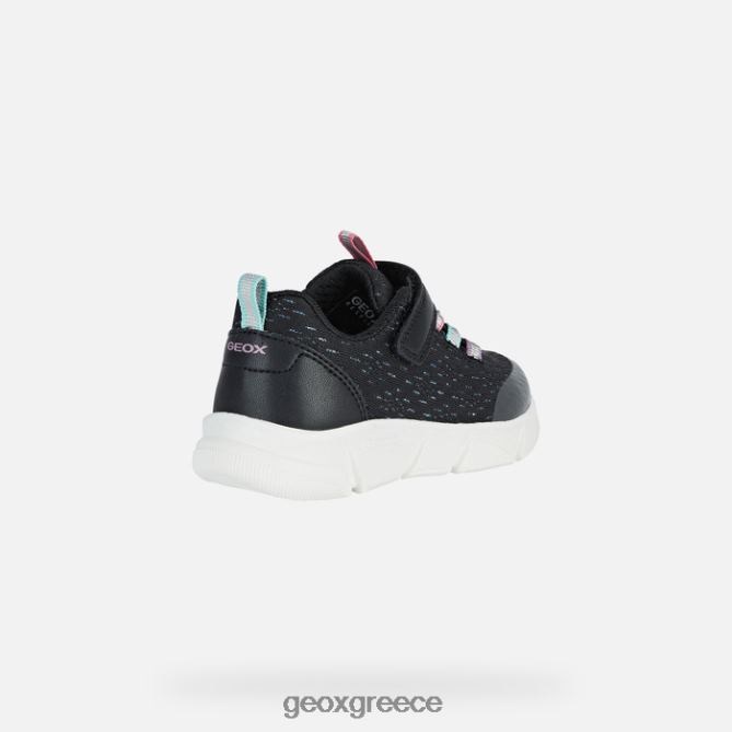 4DBLR01089 μαύρο/πολύχρωμο Geox Aril κορίτσι