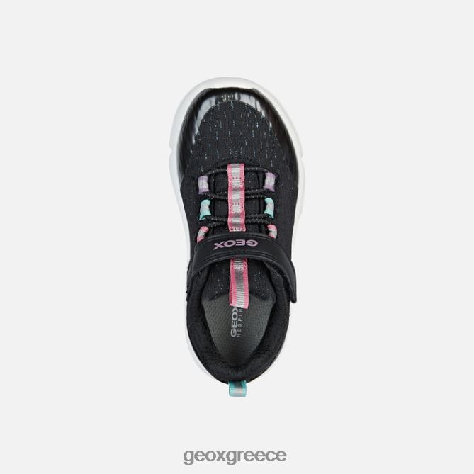 4DBLR01089 μαύρο/πολύχρωμο Geox Aril κορίτσι