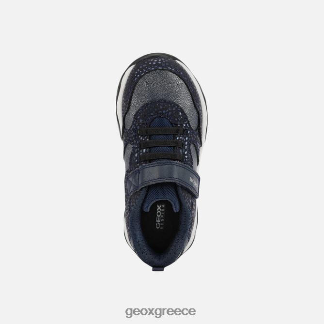 4DBLR01091 ναυτικό/dk ασημί Geox calco κορίτσι