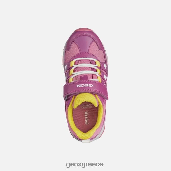 4DBLR01102 φούξια/κίτρινο Geox μαγνητάρικο κορίτσι