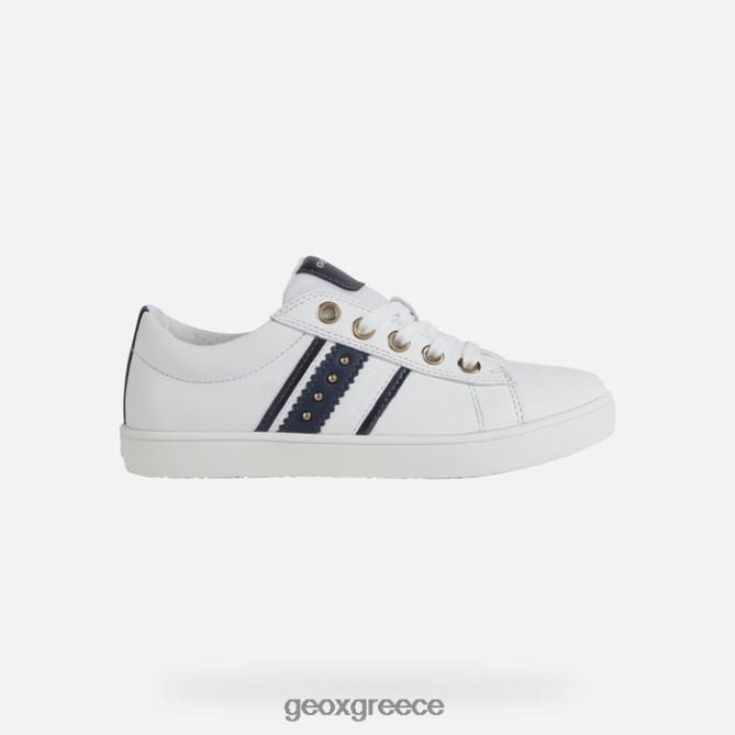 4DBLR01134 λευκό/ναυτικό Geox kathe κορίτσι