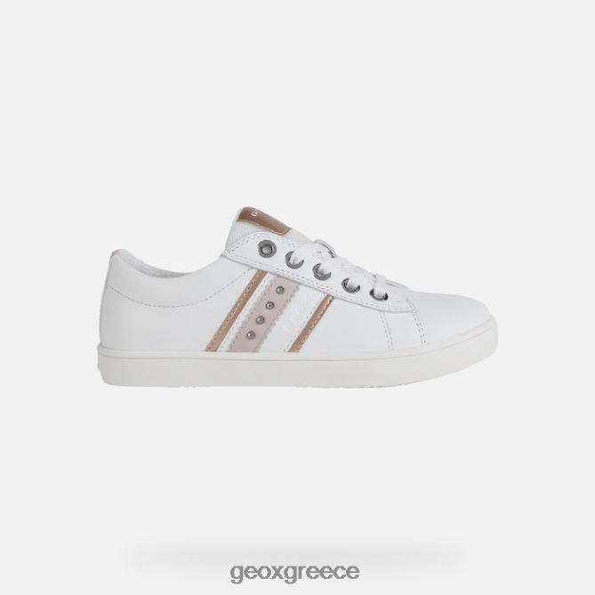 4DBLR01135 λευκό/ανοιχτό τριαντάφυλλο Geox kathe κορίτσι