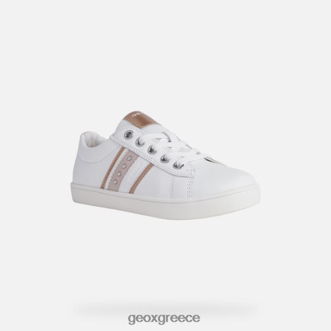 4DBLR01135 λευκό/ανοιχτό τριαντάφυλλο Geox kathe κορίτσι