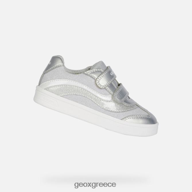 4DBLR01149 ασήμι Geox κοπέλα τζροκ