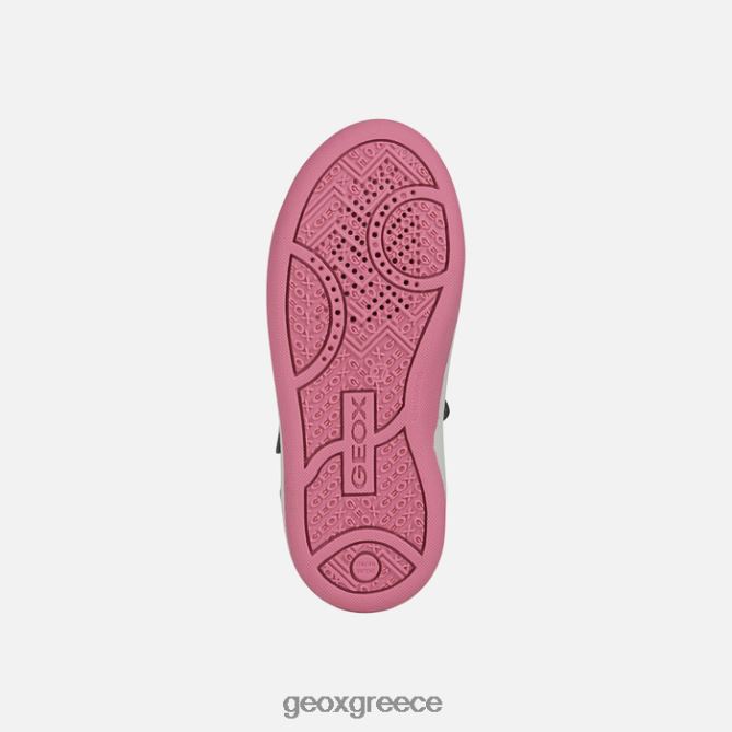 4DBLR01157 σκούρο ασημί/φούξια Geox μαλτίνο κορίτσι