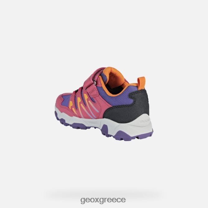 4DBLR01159 φούξια/μωβ Geox magnetar abx junior
