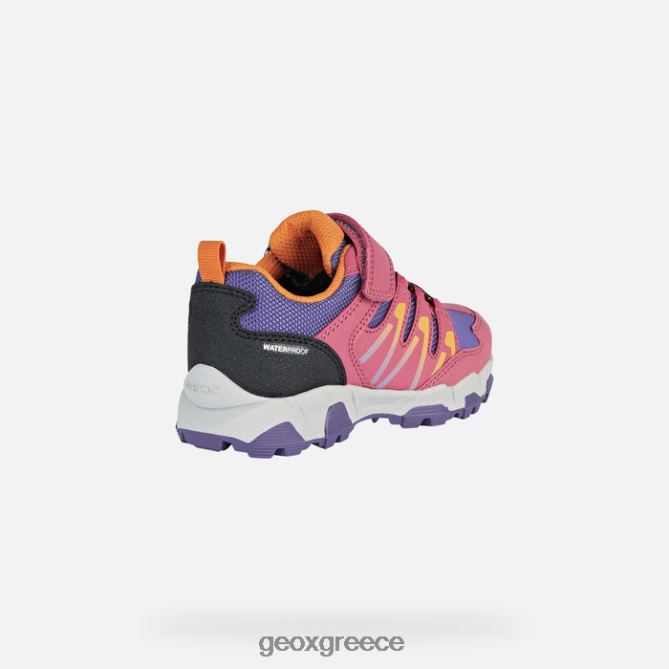 4DBLR01159 φούξια/μωβ Geox magnetar abx junior