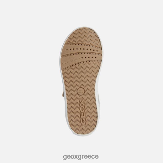 4DBLR01178 μπεζ/ασημί Geox κορίτσι ακτινίδιο