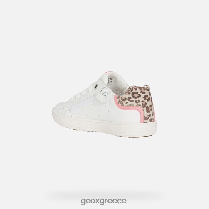 4DBLR01204 λευκό/φούξια Geox κορίτσι silenex