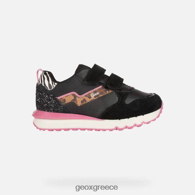 4DBLR01208 μαύρο/φούξια Geox νηστικός κορίτσι