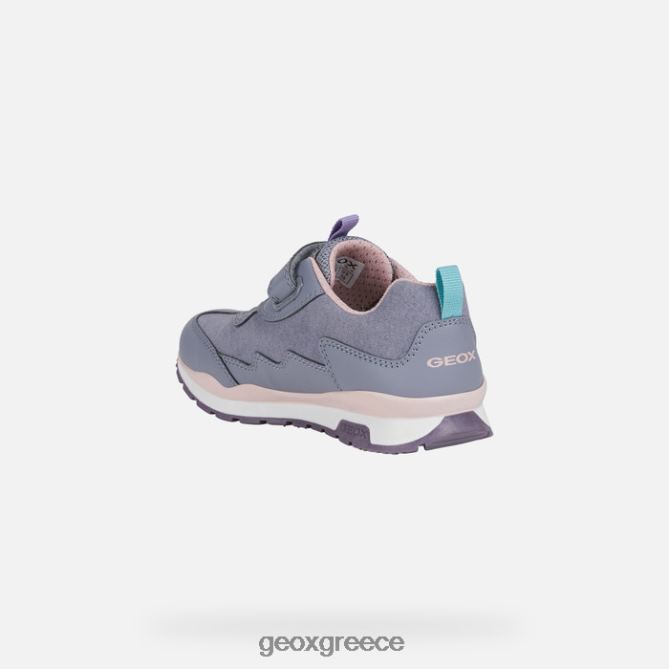 4DBLR01240 γκρι/ροζ Geox παβελ κορίτσι