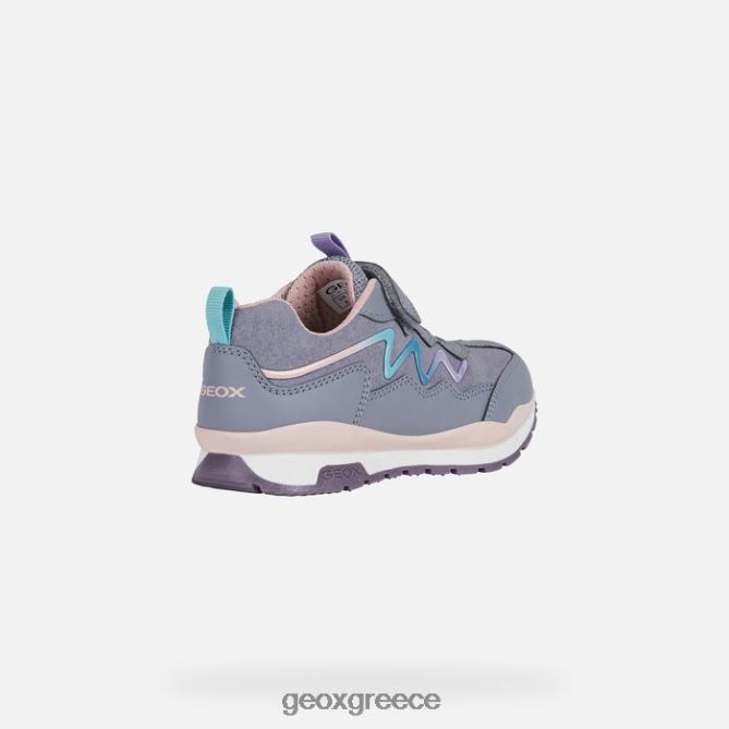 4DBLR01240 γκρι/ροζ Geox παβελ κορίτσι