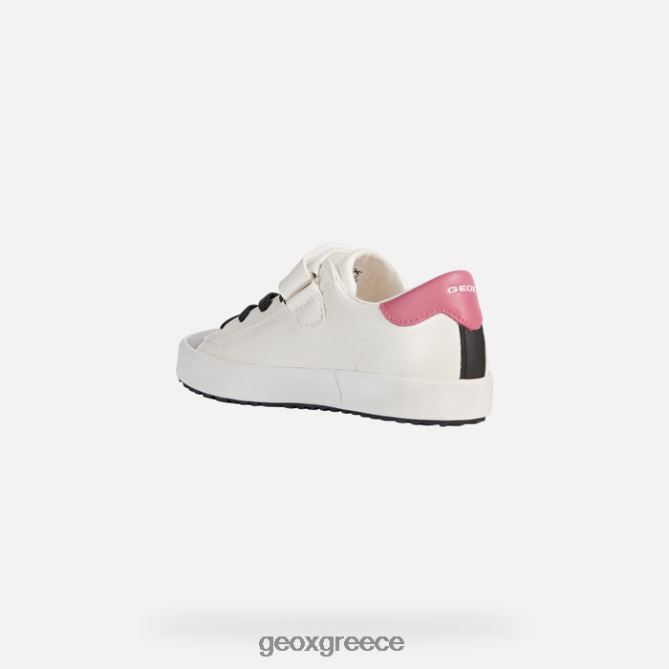 4DBLR01864 λευκό/φούξια Geox κορίτσι ακτινίδιο