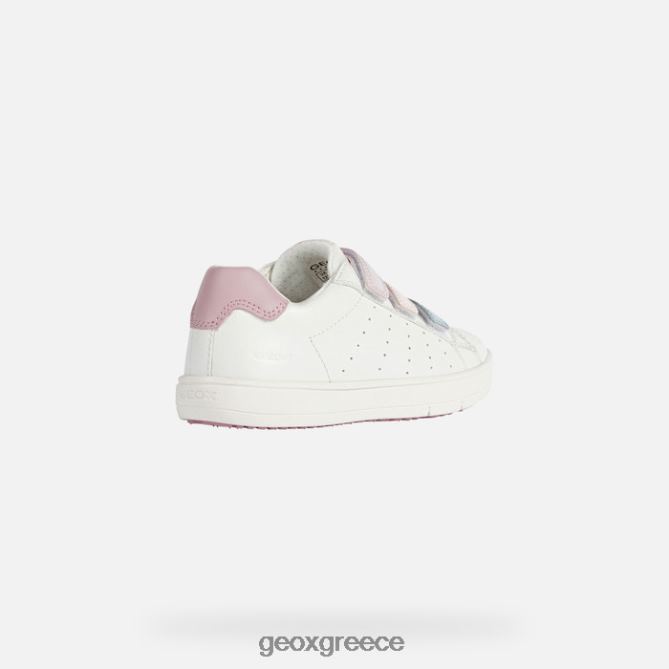 4DBLR01866 λευκό τριαντάφυλλο Geox κορίτσι silenex