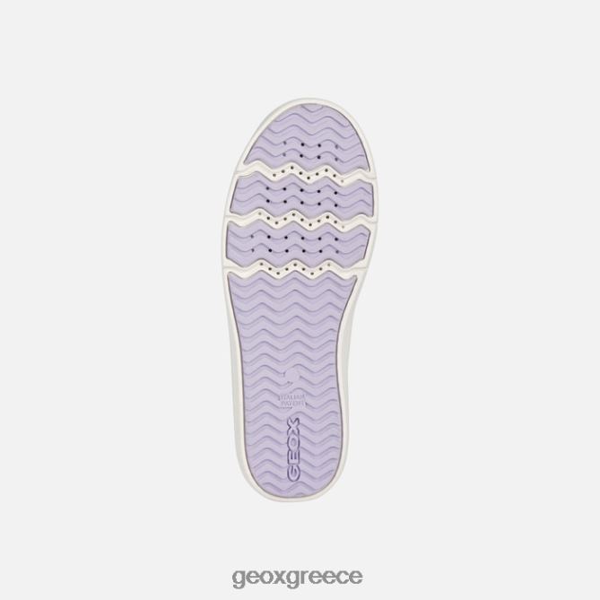 4DBLR01878 λευκό/ιριδίζον Geox κορίτσι silenex