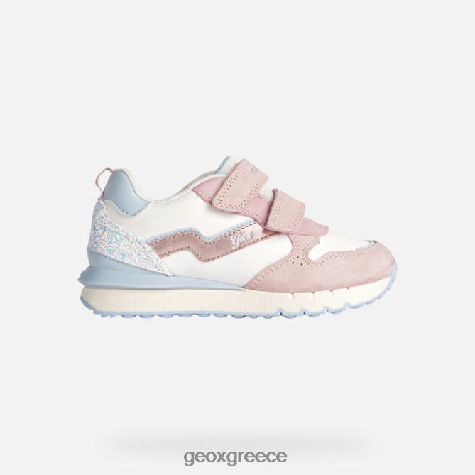 4DBLR01907 λευκό τριαντάφυλλο Geox νηστικός κορίτσι