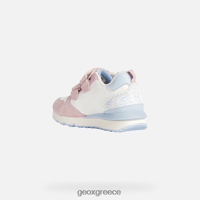 4DBLR01907 λευκό τριαντάφυλλο Geox νηστικός κορίτσι