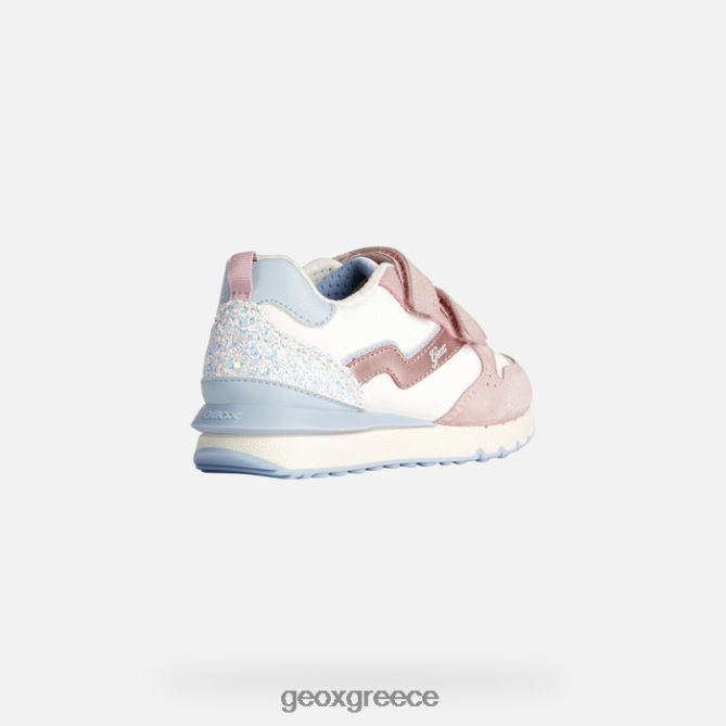 4DBLR01907 λευκό τριαντάφυλλο Geox νηστικός κορίτσι