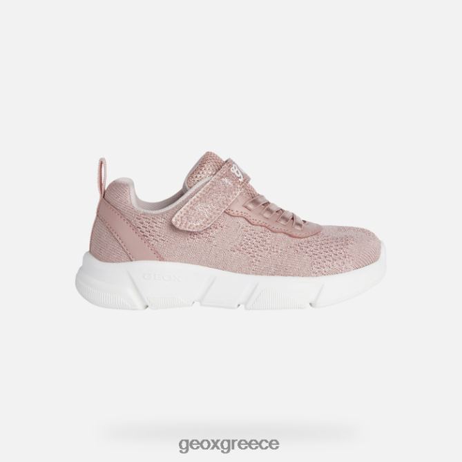 4DBLR0983 ελαφρύ τριαντάφυλλο Geox Aril κορίτσι