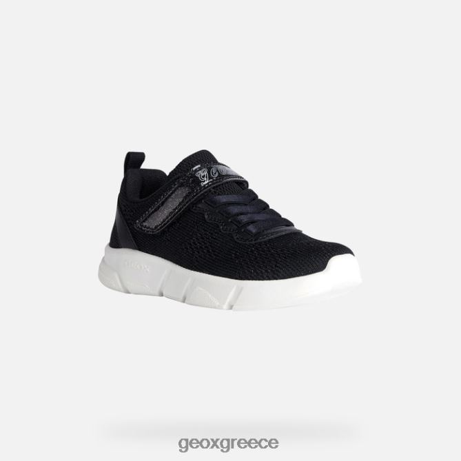 4DBLR0986 μαύρος Geox Aril κορίτσι