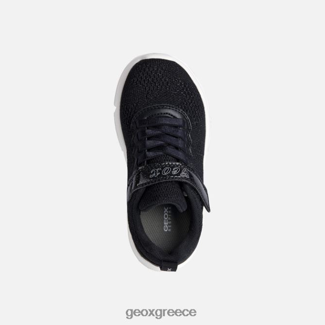 4DBLR0986 μαύρος Geox Aril κορίτσι