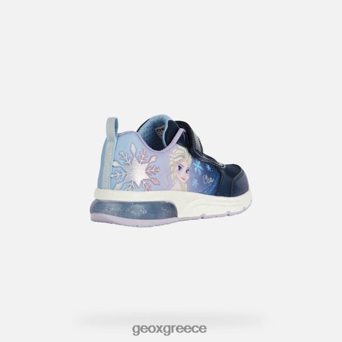 4DBLR01071 ναυτικό/ουρανό Geox κορίτσι του διαστημικού κλαμπ