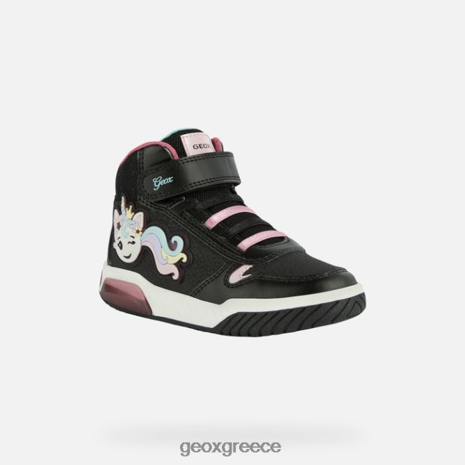 4DBLR01117 μαύρο/πολύχρωμο Geox inek κορίτσι